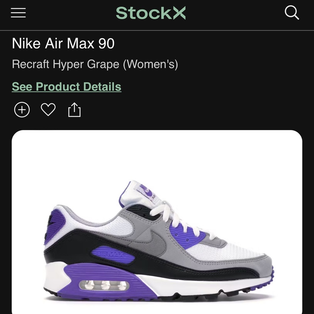 Nike Air Max 90- Hyper Grape